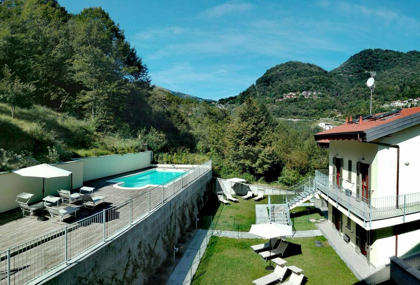 Vista Dolce Isola _ Lakeview Pool, Terrace & Garden Apartment Argegno Exterior photo